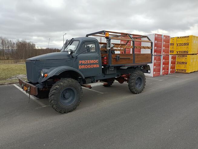 GAZ 63 1961r zabytek zabytkowy 4x4 4wd maz kraz zamiana dodg