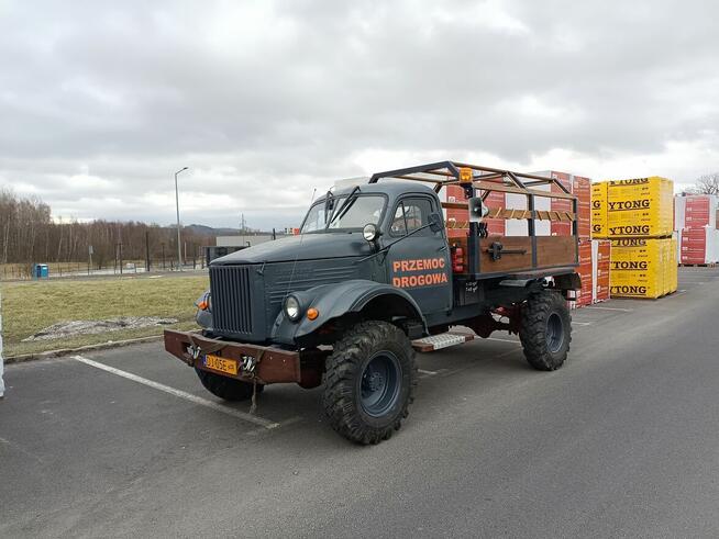 GAZ 63 1961r zabytek zabytkowy 4x4 4wd maz kraz zamiana dodg