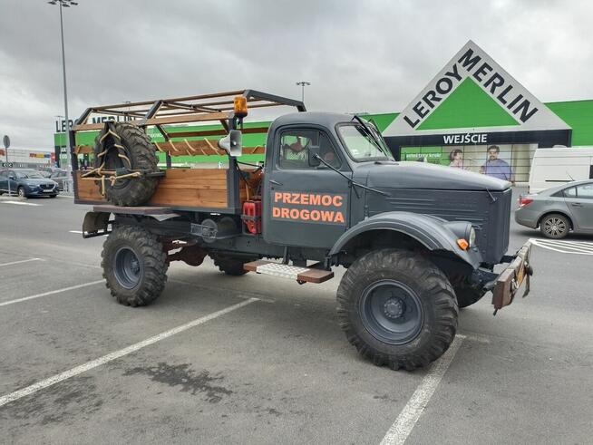 GAZ 63 1961r zabytek zabytkowy 4x4 4wd maz kraz zamiana dodg