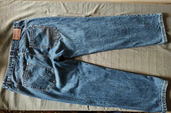 Spodnie młodzieżowe Dangerous DNGRS Blue Jeans Denim W38 L34
