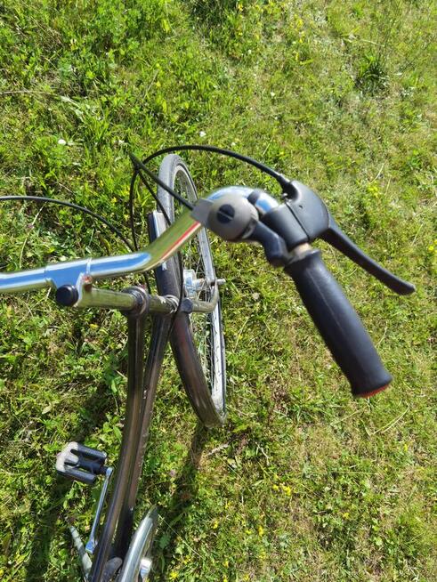 rower trekkingowy 28 damka czarny przeserwisowany lampka 3