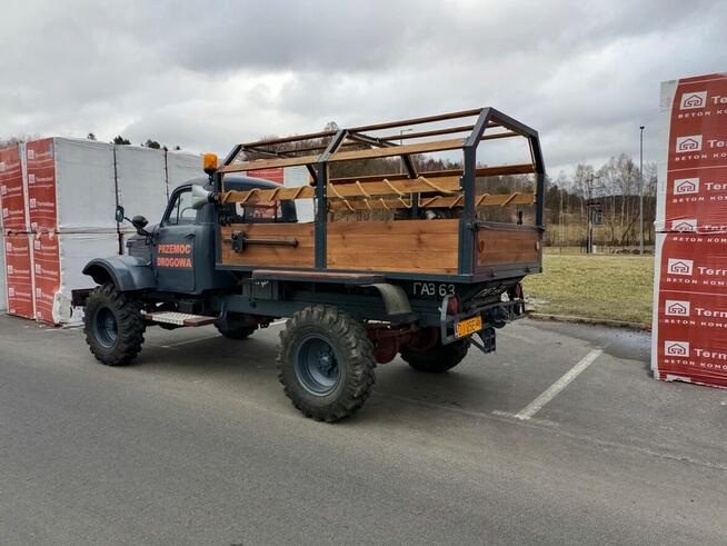 GAZ 63 1961r zabytek zabytkowy 4x4 4wd maz kraz zamiana dodg