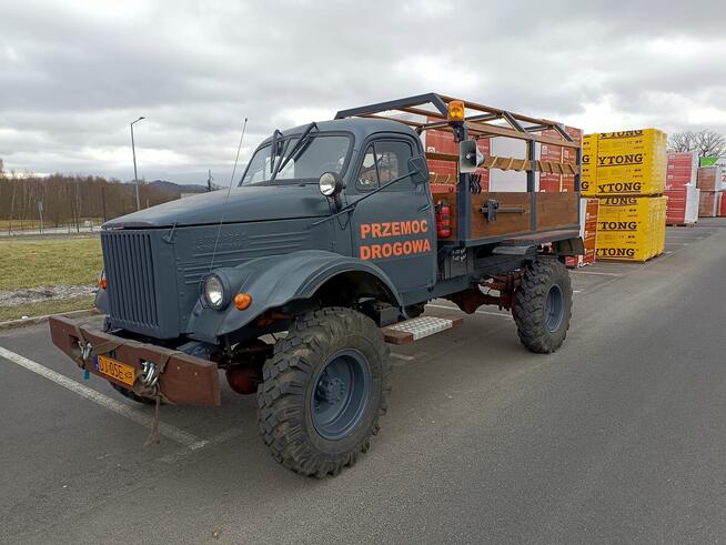 GAZ 63 1961r zabytek zabytkowy 4x4 4wd maz kraz zamiana dodg