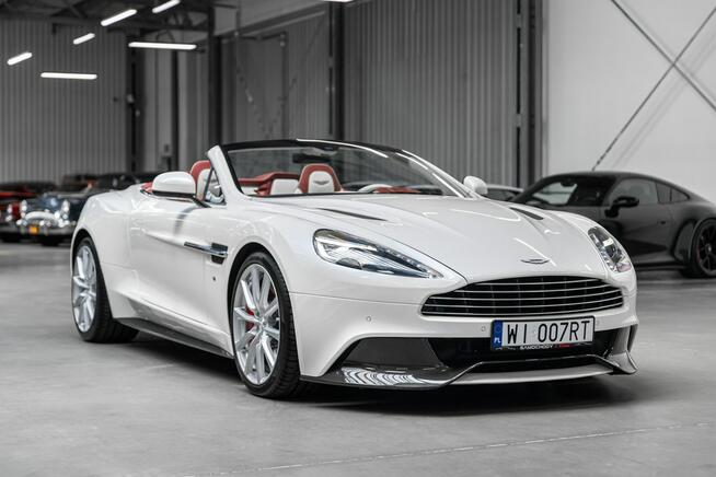 Aston Martin Vanquish Volante 6.0 V12. Stan kolekcjonerski. FV 23%.