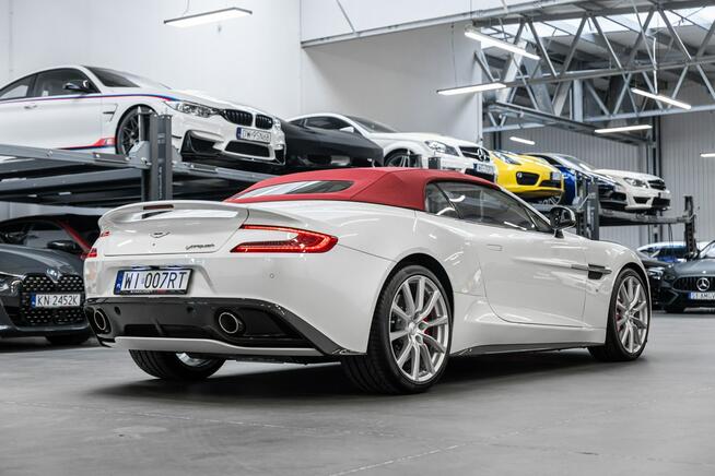 Aston Martin Vanquish Volante 6.0 V12. Stan kolekcjonerski. FV 23%.
