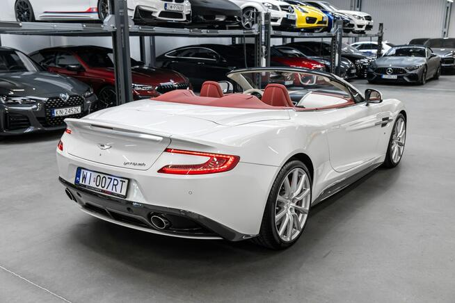 Aston Martin Vanquish Volante 6.0 V12. Stan kolekcjonerski. FV 23%.