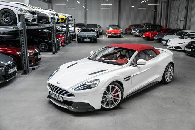 Aston Martin Vanquish Volante 6.0 V12. Stan kolekcjonerski. FV 23%.