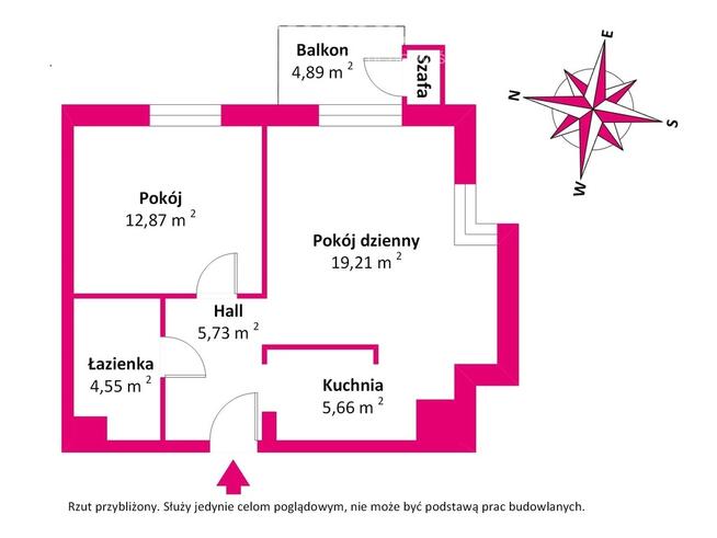 Nowoczesne 2 pokoje przy stacji PKP w Piasecznie