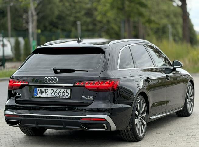 Audi A4 2.0 / 190KM QUATTRO Matrix Automat Virtual Cockpit Skóra 4Grzane Fotel