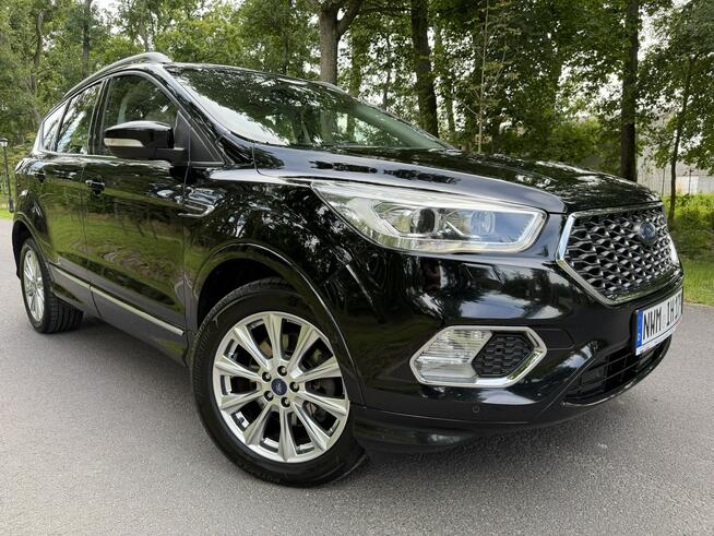 Ford Kuga VIGNALE 2.0 TDCI 180 KM 4x4 Automat Led Skóra Navi FULL Super Stan