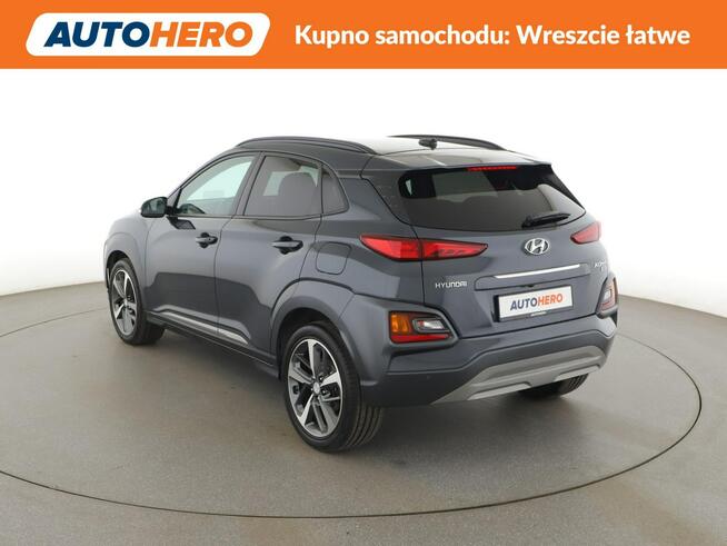 Hyundai Kona 4x4 automat skóra LED navi klima auto grzane fotele kamera i czujniki