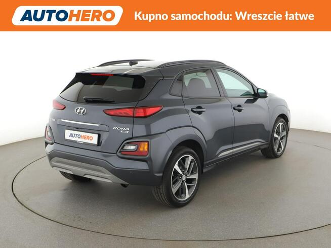 Hyundai Kona 4x4 automat skóra LED navi klima auto grzane fotele kamera i czujniki