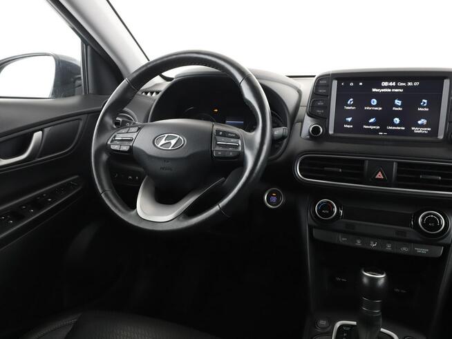 Hyundai Kona 4x4 automat skóra LED navi klima auto grzane fotele kamera i czujniki