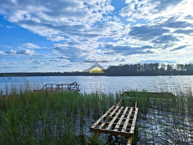 Działka z WZ nad jeziorem Osiek,Ługi