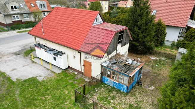 Działka z budynkiem handlowo-usługowym WITNICA