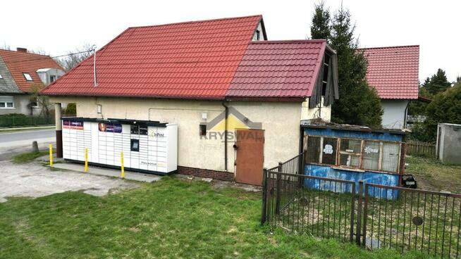 Działka z budynkiem handlowo-usługowym WITNICA