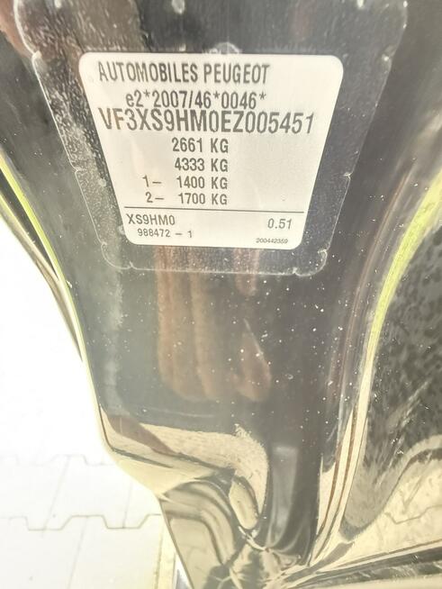 Peugeot Expert Lift 1.6HDi 2014r Klimatyzacja 3-Osobowy Drzwi Boczne!