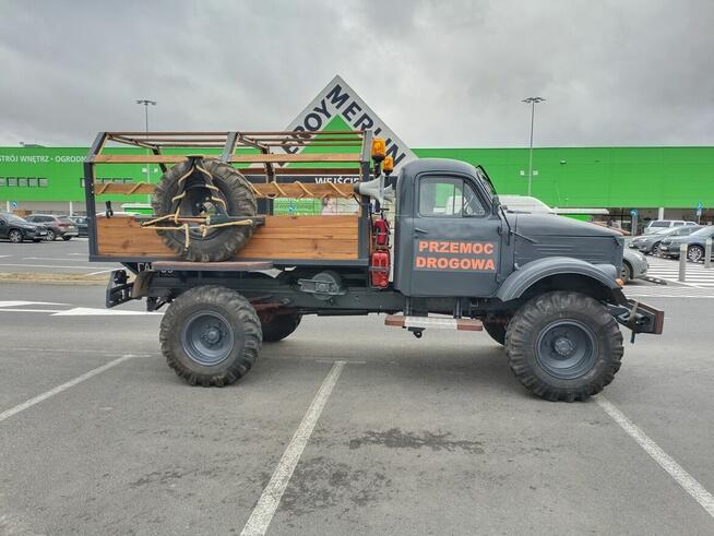 GAZ 63 1961r zabytek zabytkowy 4x4 4wd maz kraz zamiana dodg