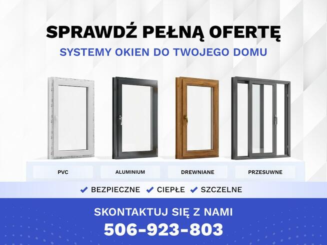 NOWE OKNA Z MONTAŻEM – Darmowy Pomiar i Transport! Włoszcz