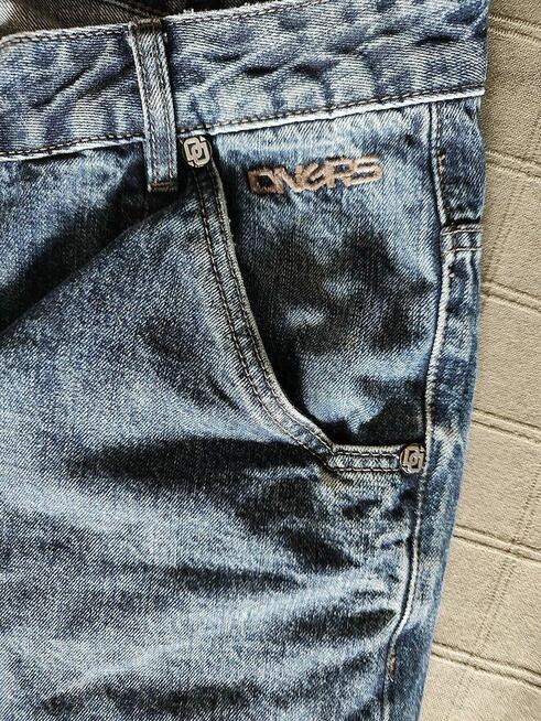 Spodnie młodzieżowe Dangerous DNGRS Blue Jeans Denim W38 L34