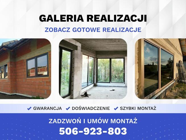 NOWE OKNA Z MONTAŻEM – Darmowy Pomiar i Transport! Włoszcz