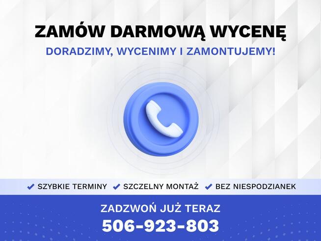 NOWE OKNA Z MONTAŻEM – Darmowy Pomiar i Transport! Włoszcz