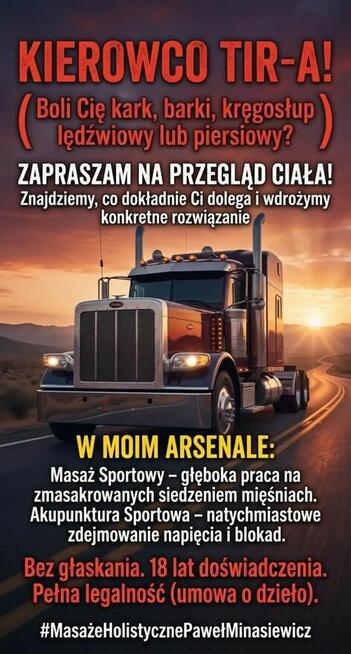 Masaż Akupunktura Sportowa Treningi Autorskie Programy