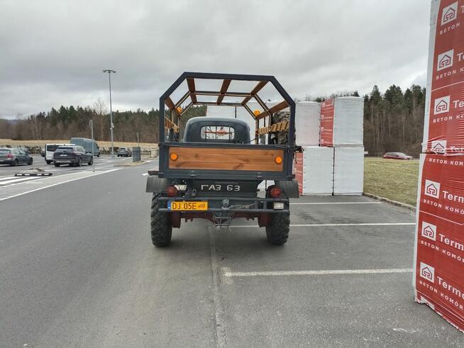 GAZ 63 1961r zabytek zabytkowy 4x4 4wd maz kraz zamiana dodg