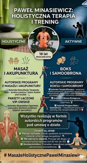 Masażysta na Turnusy Technik Szukam Pracy w Ośrodkach