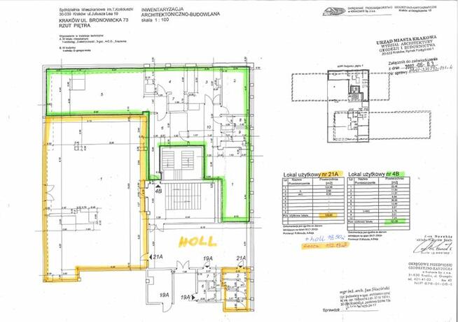 Właściciel wynajmie lokal ul. Bronowicka 73 o pow. 121,65m2