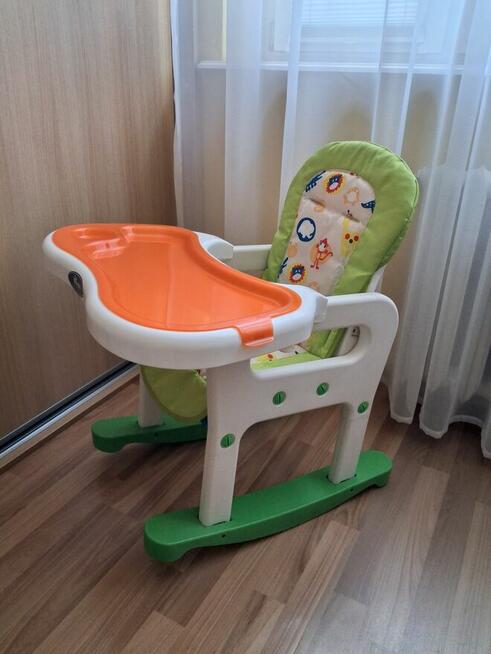 Krzesło dziecięce do karmienia Kinder Price, rozkładane 3w1