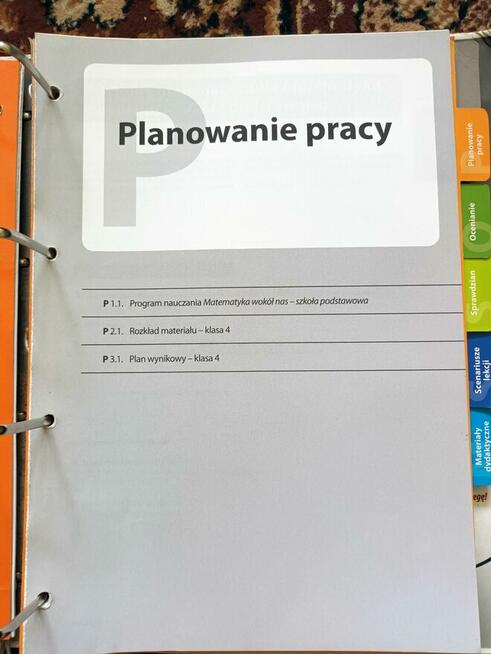 Matematyka wokół nas poradnik dla nauczyciela 4-6 segregator