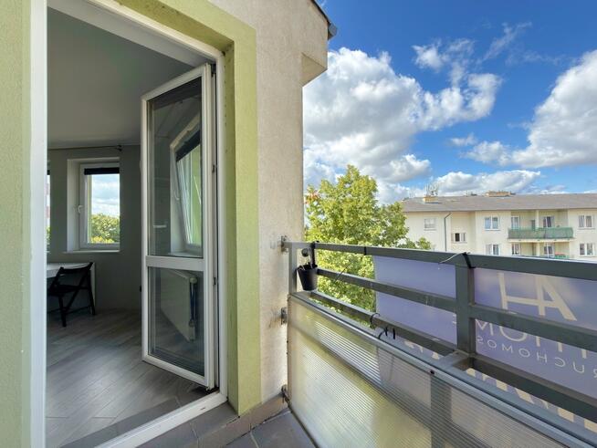 Jasne 2 pokoje z balkonem | Pomorzany 47,7 m²