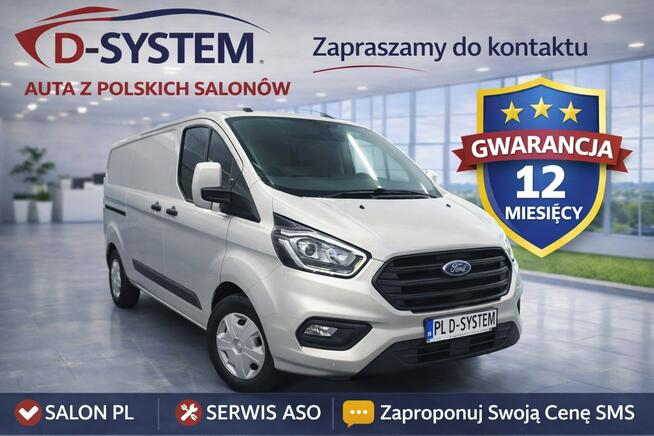 2023r LONG Furgon max f.vat SUPER STAN Ford Transit Custom 300l 2.0