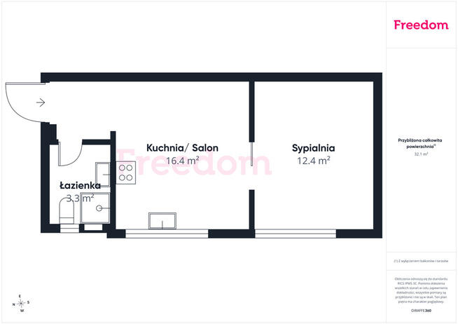 Kameralny apartament w Sopocie.