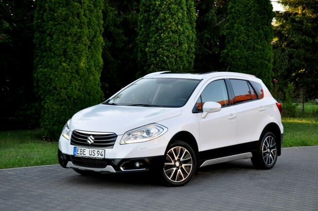 Suzuki SX4 S-Cross 1.6d(120KM)*97tyś.km*Xenon*Led*Panorama*Skóry*Keyless Go*Alu17"ASO