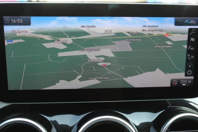 Mercedes C 200 Exclusive FV23% 160KM ASO Navi LED Grz.Fotele El.Klapa Gwarancja