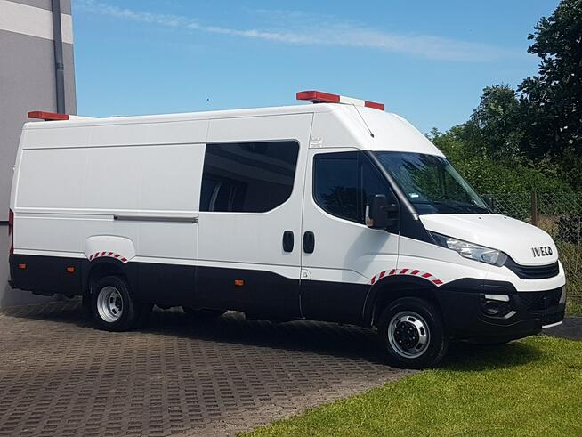 Iveco Daily 50C15 V 7-OSÓB BRYGADÓWKA BLIŹNIAKI MAXI DŁUGI WYSOKI KLIMA BLASZAK VAN HAK