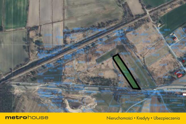 Teren inwestycyjny przy DK44 i S1 5050 m² Bieruń