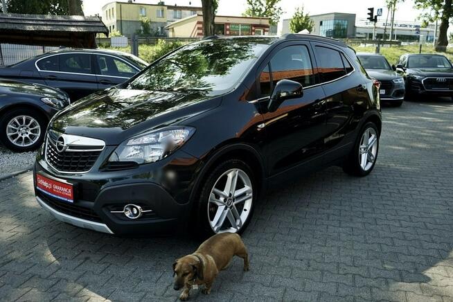 Opel Mokka 1,4i Turbo, NAVI, kamera, skóra, 140KM, 2015r.