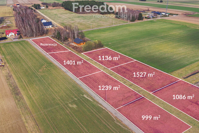 Działka 1136m² z Warunkami Zabudowy w Podkampinos