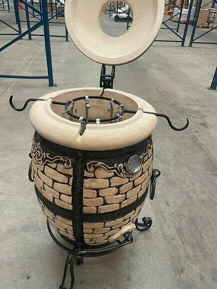 Tandoor 65L „CEGŁA” | Ręcznie wykonany z gliny szamotowej