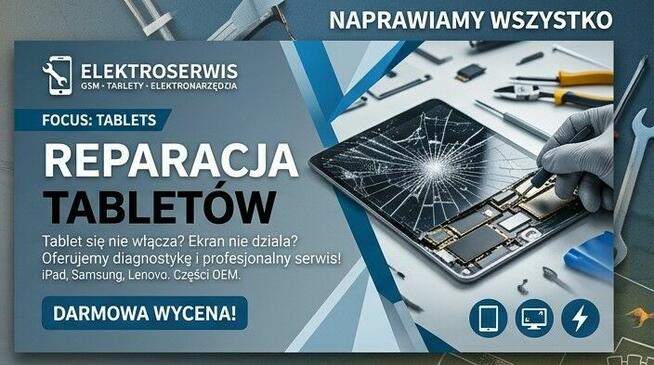 Szybka naprawa smartfonów, tabletów i elektronarzędzi