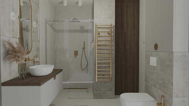 Dwupoziomowy penthouse z trzema tarasami, Jagodno