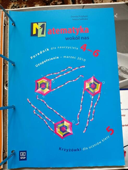 Matematyka wokół nas poradnik dla nauczyciela 4-6 segregator