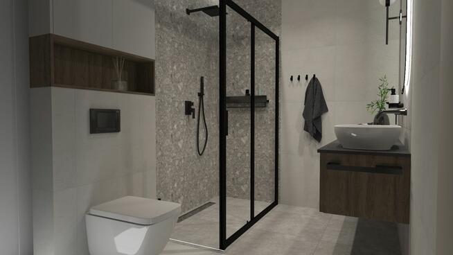 Dwupoziomowy penthouse z trzema tarasami, Jagodno