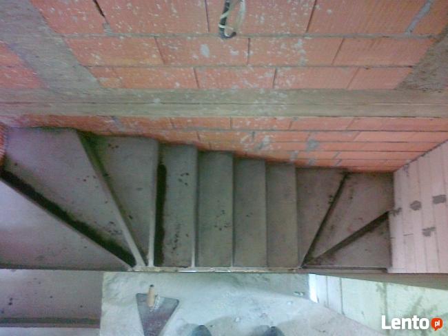 schody betonowe , zabiegowe , proste , kręcone , żelbetowe