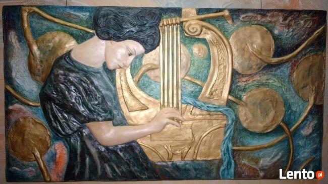 PŁASKORZEŹBY ŚCIENNE