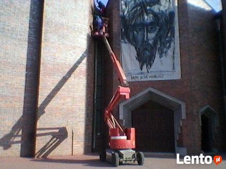 Podnośnik,nożycowy koszowy,Wrocław,Jawor:8,10,12,16,18,25m