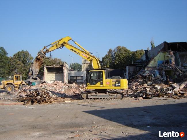 Mrągowo Giżycko Kętrzyn Firma wyburzeniowo-rozbiórkowa